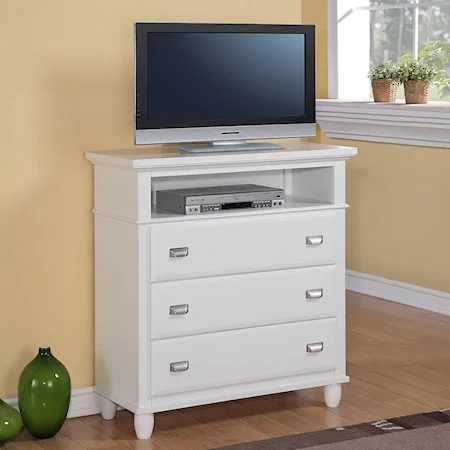 Television Chest w/ 3 Drawers